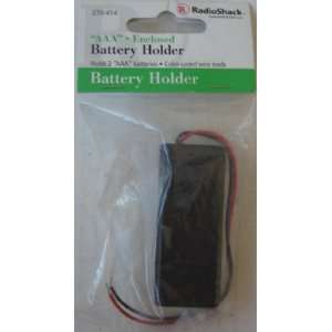   Holder   Holds 2 AAA batteries   Color coded wire leads Electronics