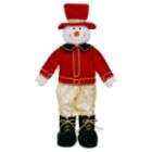   standing snowman boy size 15 x 6 x 23 material fabric polyester