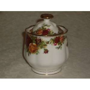    Royal Albert Old Country Roses China Marmalade Pot 