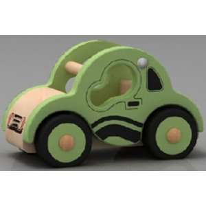 mini wooden car toys for kid wooden toys: Toys & Games