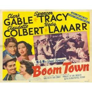 Boom Town Movie Poster (11 x 17 Inches   28cm x 44cm) (1956) Style A 