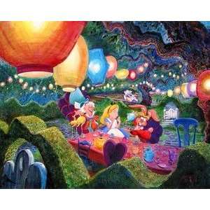 Harrison Ellenshaw Alice In Wonderland  Mad Hatters Tea Party 
