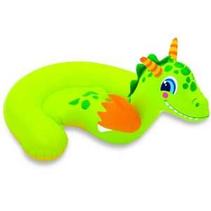  Intex Baby Dragon Ride On Pool Inflatable: Toys & Games