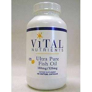  Vital Nutrients   Ultra Pure Fish Oil   100 gels / 180mg 
