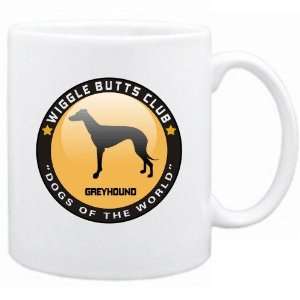    New  Greyhound   Wiggle Butts Club  Mug Dog