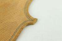 Vintage Wooden Wood Violin Back Part Hand Made Carved Art Decor  
