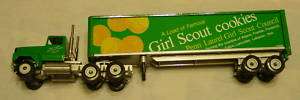 PA Council Girl Scout Cookie Semi Trailer Truck Model  