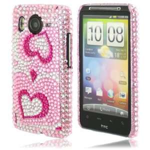   Diamante Case for HTC Desire HD with Screen Protector Electronics