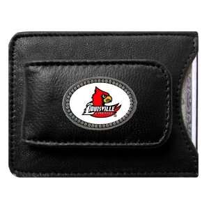  Louisville Cardinals Logo Credit Card/Money Clip Holder 