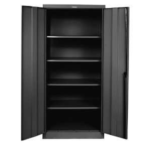  Hallowell 800 Series Storage Cabinet   Black: Office 