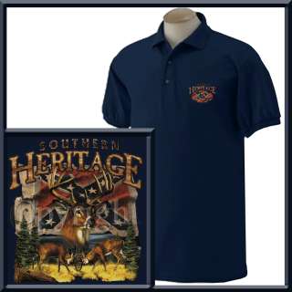   Confederate Heritage Rebel Flag Sport/Polo Shirt S,M,L,XL,2X,3X,4X,5X