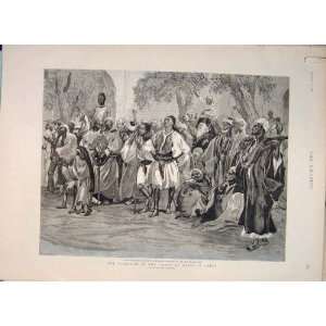    Prince Wales Cairo Egypt Africa Butler Print 1889: Home & Kitchen