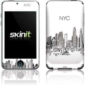  Skinit NYC Sketchy Cityscape Vinyl Skin for iPod Touch 