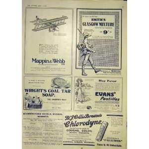  Advert Mappin Webb Biplane Model SmithS Glascow 1917 