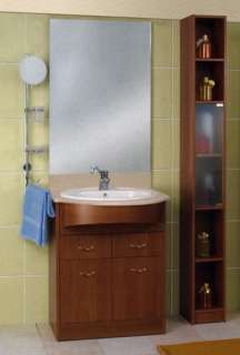 Salgar Single Sink Aneto Bathroom Vanity CVSL AN630 W 24 3/4 x H 74 
