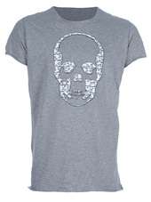 LUCIEN PELLAT FINET   skull print T shirt