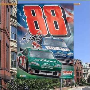  Dale Earnhardt Jr. Vertical NASCAR Flag: Sports & Outdoors