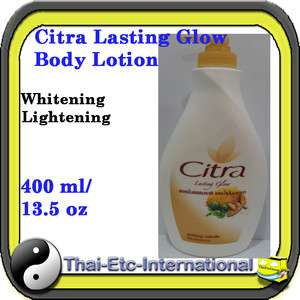   LASTING GLOW Whitening Lightening body skin lotion pump family size