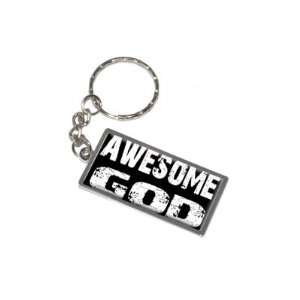 Awesome God   New Keychain Ring