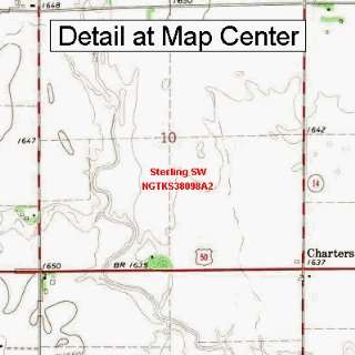   Map   Sterling SW, Kansas (Folded/Waterproof)