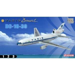   Varig DC 10 30 PP VMB Vintage Livery 1 400 Dragon Wings Toys & Games