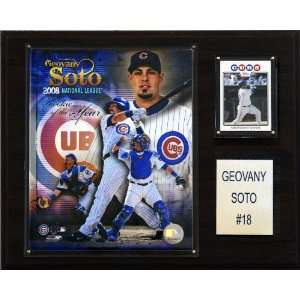  MLB Geovanni Soto Chicago Cubs Player Plaque: Sports 