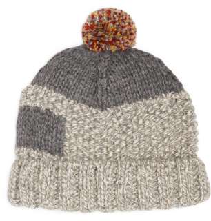  Accessories  Hats  Beanie  Ruck Panelled Bobble Hat