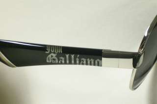 JOHN GALLIANO JG15 JG 0015 15 SILVER 16B SUNGLASSES  