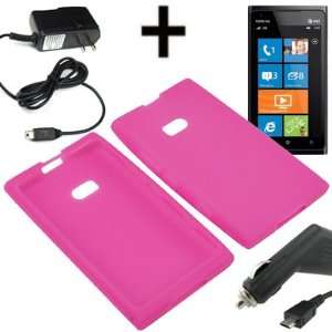  AM Soft Sleeve Silicone Gel Cover Skin Case for AT&T Nokia 