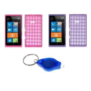  Nokia Lumia 900 (AT&T) Premium Combo 2 Pack   (Pink 