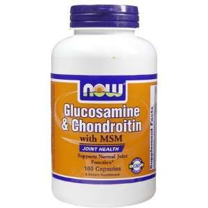   Foods Glucosamine & Chondroitin w/ MSM Caps, 180 ct (Quantity of 1