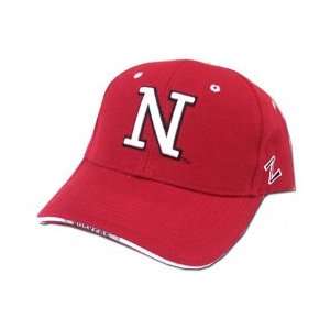   Nebraska Cornhuskers Red Gamer Hat W/White N Sports & Outdoors