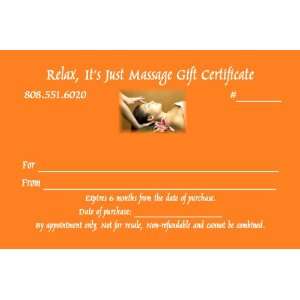  Massage Gift Certificate for Waikiki, Hawaii Everything 