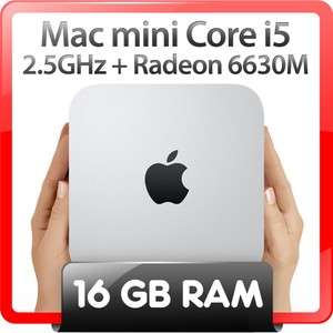 Apple Mac Mini Core i5 2.5GHz 16GB RAM, AMD Radeon, MC816LL/A A1347 