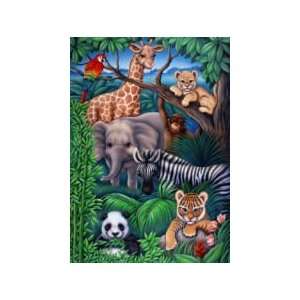  Animal Kingdom   35 Pieces Jigsaw Puzzle Toys & Games