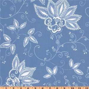  44 Wide Leanika Lace Blue Fabric By The Yard Arts 