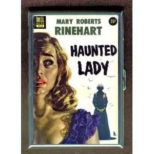  HAUNTED LADY 1952 PULP HORROR ID Holder, Cigarette Case or 