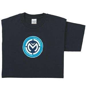  Moose Racing Youth Icon T Shirt   Youth Medium/Navy 