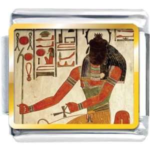   Charm Bracelet Plated Egyptian God Khepri Photo Pugster Jewelry