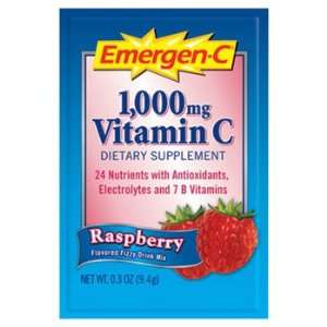  Emergen C EV280   Immune Defense Drink Mix, Raspberry, 0.3 