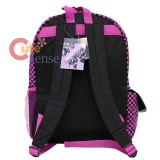 Justin Bieber School Backpack16 Large Bag Bieber Fever Purple 