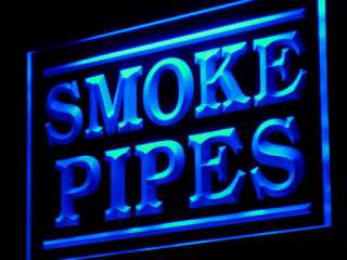   Smoke Pipes Shop Display Adv LED Light Sign DISCOUNT ITEM  