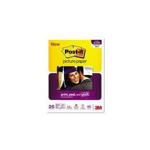 3M Post it Picture Paper   Letter   8.5 x 11   High 
