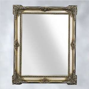  Hereford Mirror in Antique Silver Size 35 x 47