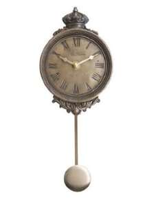 Kirch New Haven Crown Bronze Pendulum Clock Time Cold Cast Wall Grand 