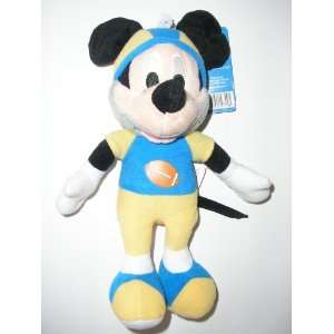    Disney 10 Football Mickey Mouse Plush Doll Toy: Toys & Games