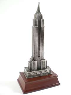 New York City Empire State Building,14 cm Metall Modell  