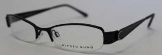   Sung Opthalmic Eyeglass Rimless 4782 Black Metal 886760052868  