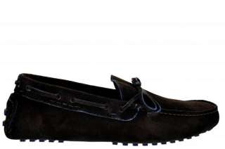 Fendi Shoes Mens Loafers 7D0673 Suede Dark Brown 8 (42)  