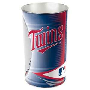 Minnesota Twins MLB Tapered Wastebasket (15 Height):  